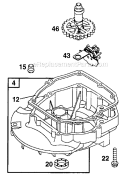 Page J Diagram and Parts List for 1052-0  Briggs and Stratton Pressure Washer